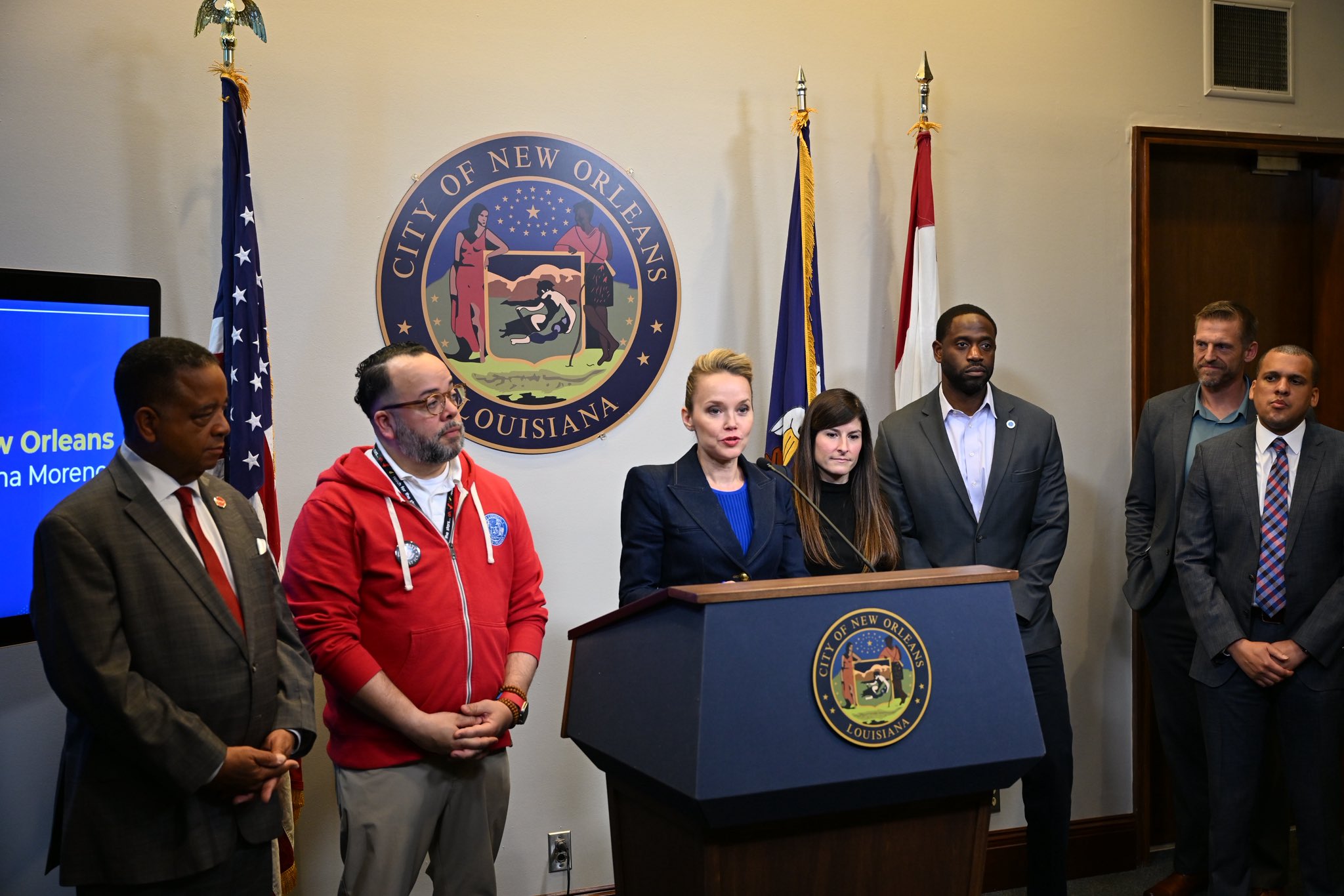 The New Orleans City Council and Mayor ​Moreno announced a $2.8M investment to urgently repair lighting around the city. Prioritized projects include the High Rise bridge in New Orleans East, Interstate 10 and other major routes